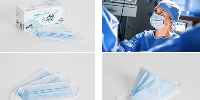 Mondi Gronau starts production of more than one million medical face masks per day in Germany